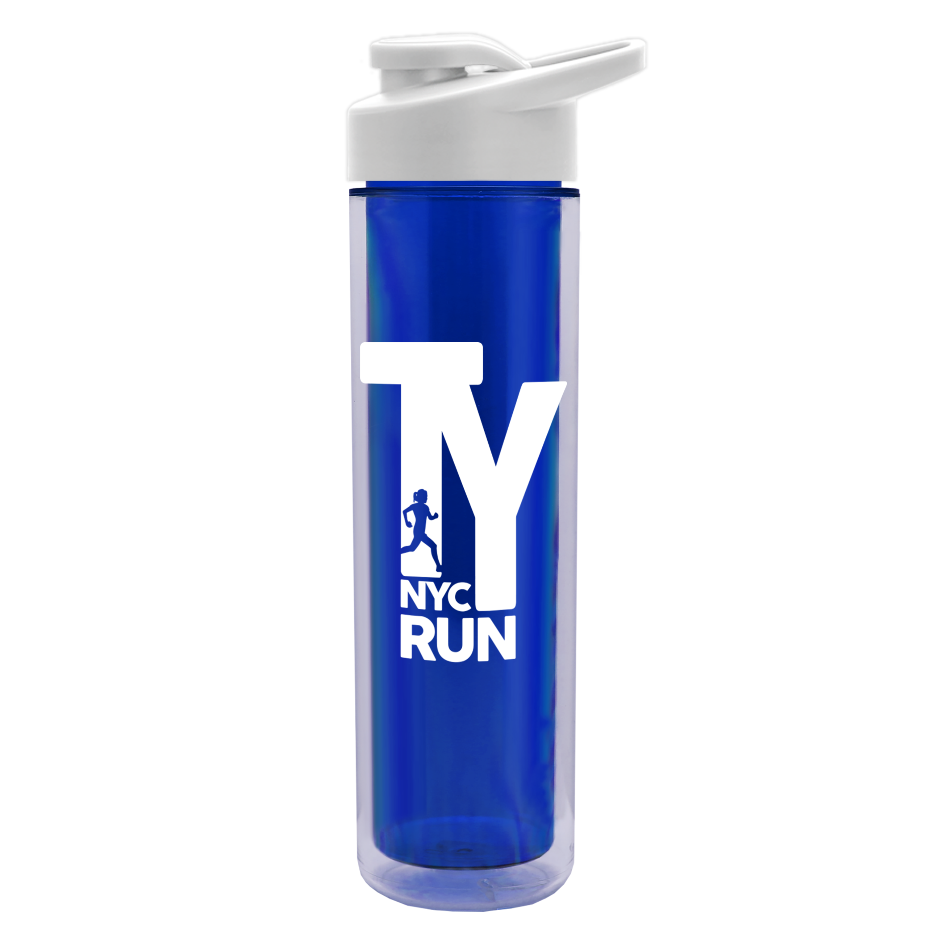 Chiller Double-Wall Insulated Bottle with Drink-Thru Lid - 16 oz.